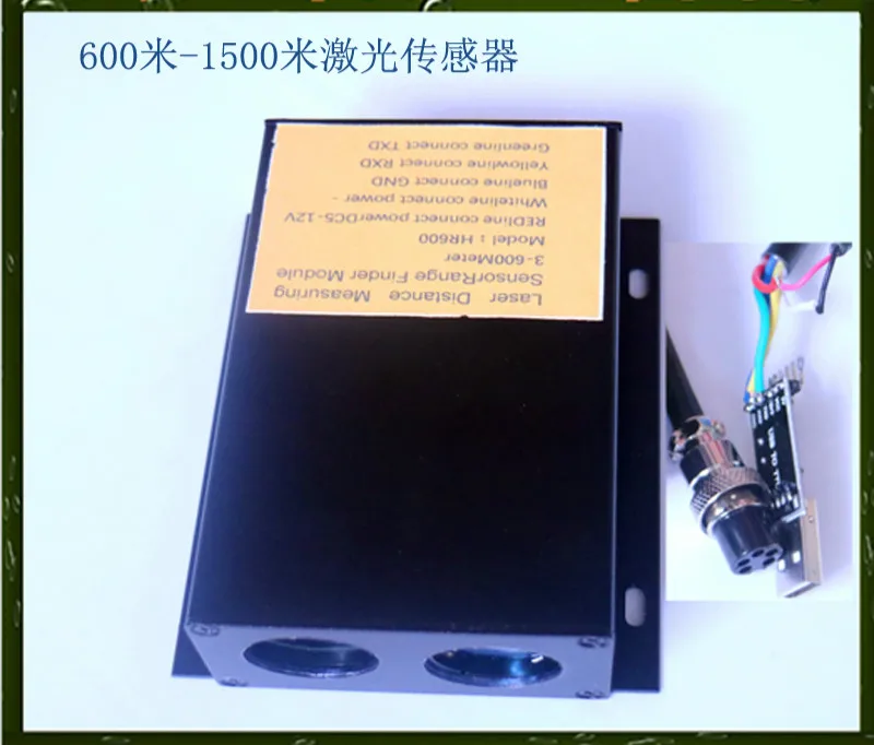 

600m laser ranging speed sensor serial range finder TTL level secondary development industrial module