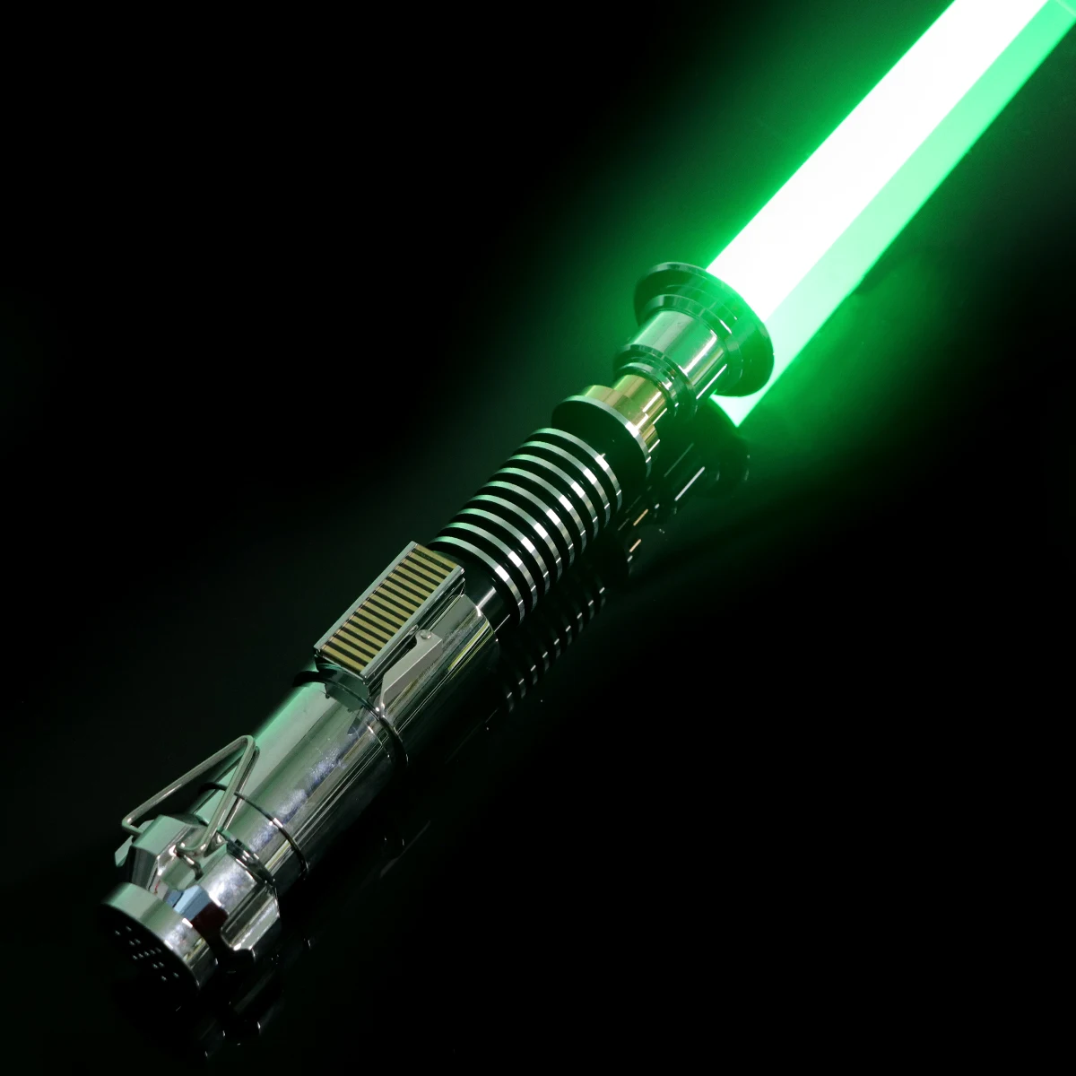 

LGT Luke Skywalker Lightsaber- Sensitive Smooth Swing Light Sabers with 12 Colors Changing 9 Sound Fonts Heavy Dueling Training