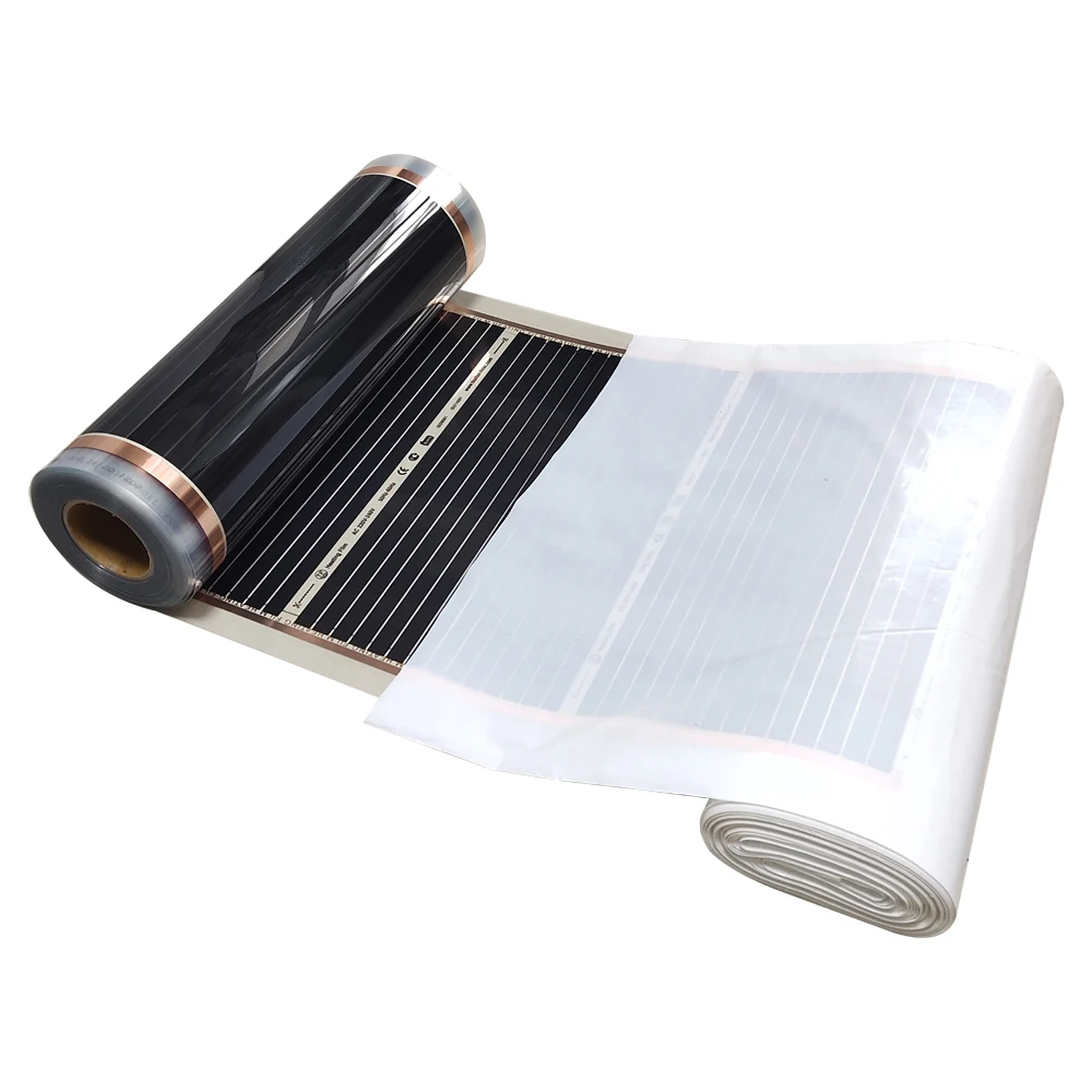 1M Plastic Waterproof Sealing Bag For 50cm Width Electric Heating Film Special For Cement Marble Tile Moisture-proof Anti-static