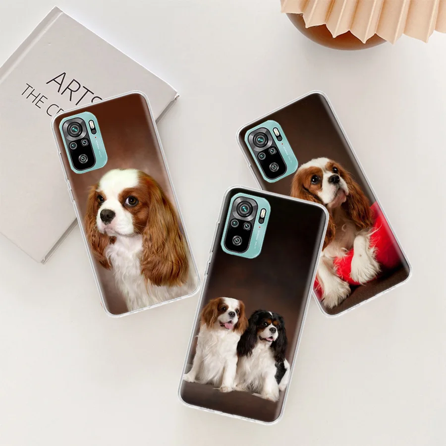 Cavalier King Charles Spaniel Dog Phone Case For Xiaomi Redmi Note 13 Pro Plus 5G Cover 10 10A 10C 12 12C 9A 9C 9T 9 8 8A K70 K6