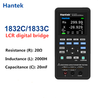 Hantek Digital Handheld LCR Meter Hantek 1832C /1833C Portable  Digital Bridge LCR  Inductance Capacitance Resistance Tester