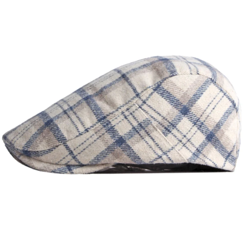 HT3708 New Autumn Winter Cap Hat Men Women Wool Beret Cap 