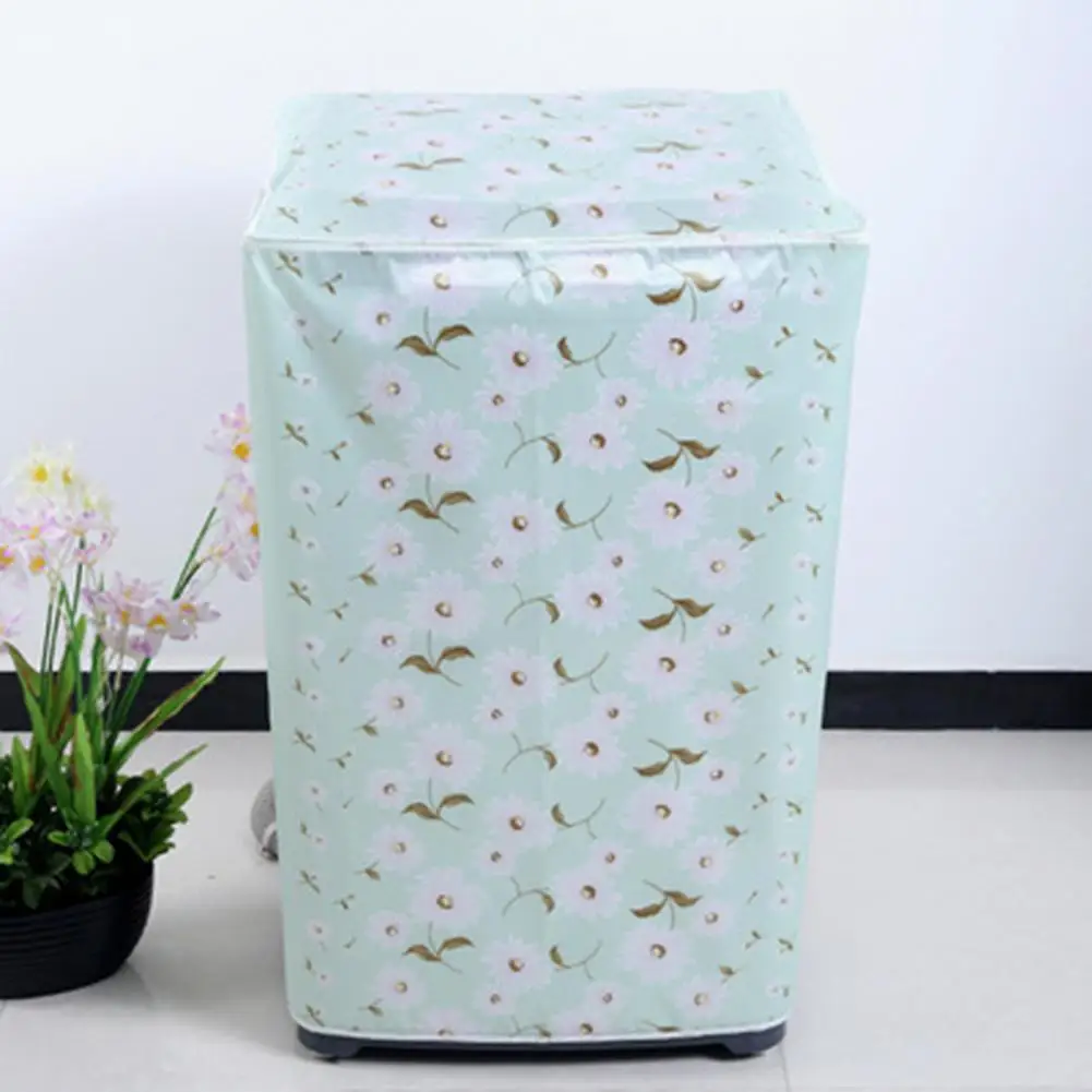 NEW Waterproof Washing Machine Cover Dustproof Zipper Cover Washing Machine Protector #CW