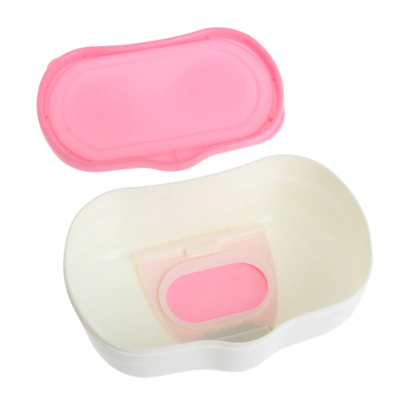 2024 New Plastic Wet Wipes Storage Case Box Refillable Container 80 Sheets