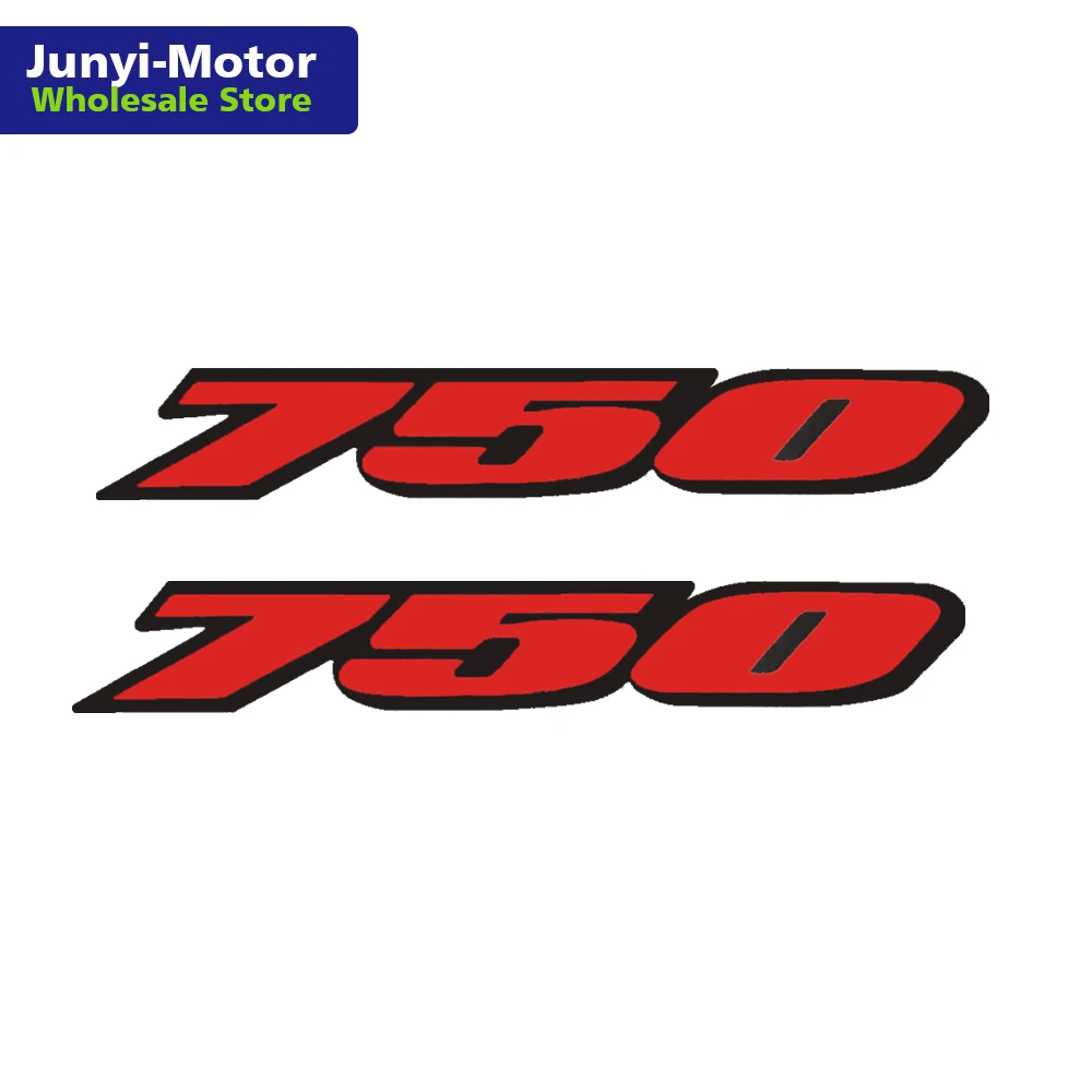 1 Pair Sticker For Suzuki GSXR 600 GSXR 750 GSXR 1000 Logo Red Badge Track Bike Motorcycle Fairing Tail Decal Badge For CBR 1000
