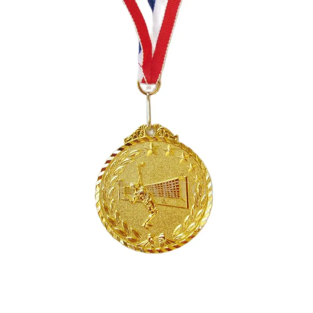 

Producer with ribbon 60mm Sport basketball die struck gold medals High Quality College Design Style Bootstrap a medals Of Honor