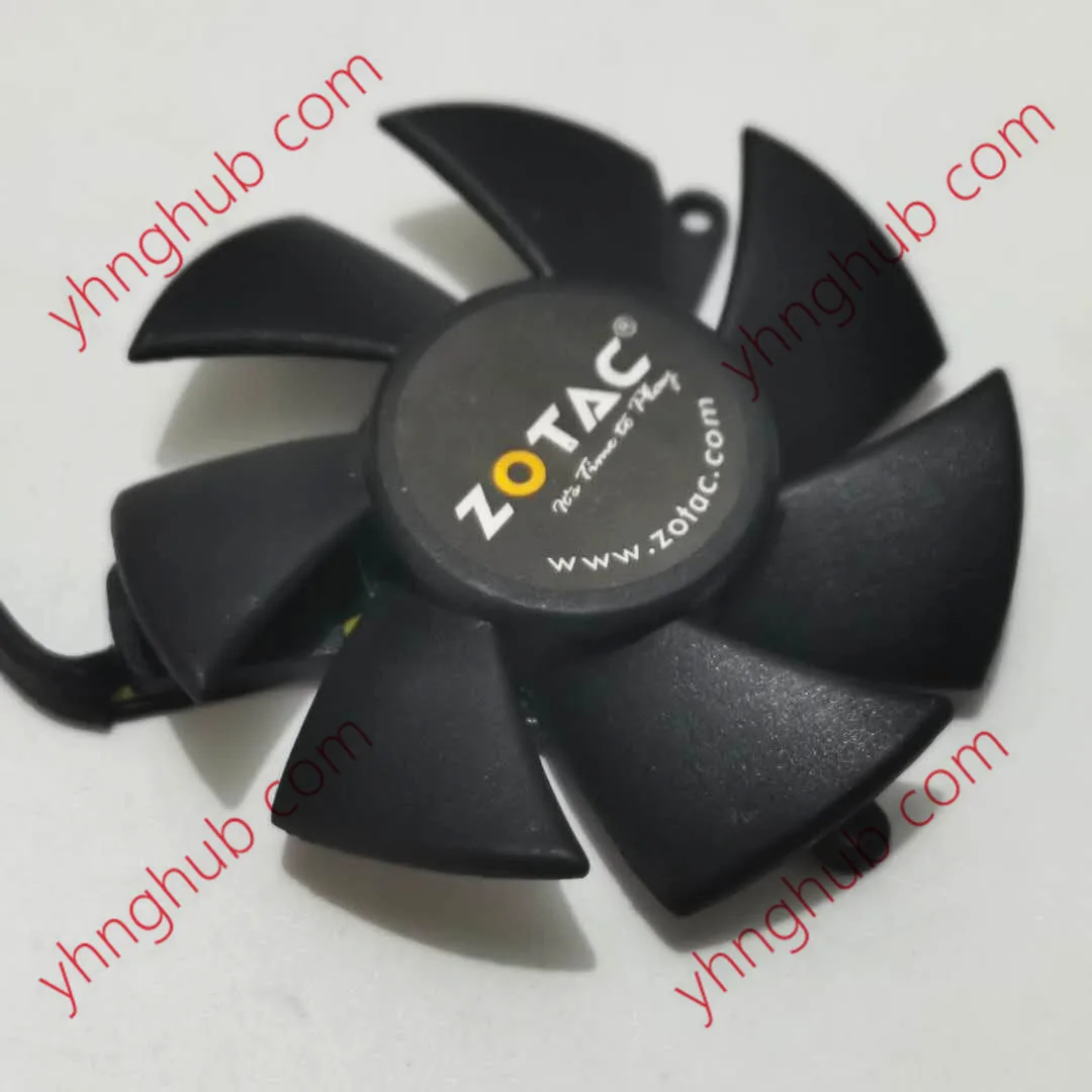 ZUNSHAN DF0501012BBG4A 01 DC 12V 0.16A 46 mm Dia. 39mm c.t.c 4-Wire Server Frameless Cooling  Fan