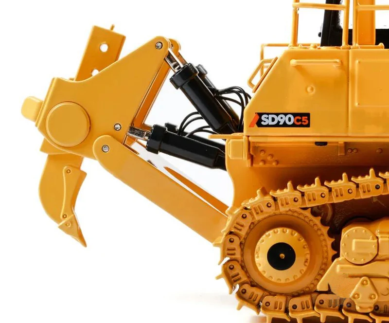 1:43 Sd90-c5 alloy bulldozer model Shantui Gifts Souvenir Toys