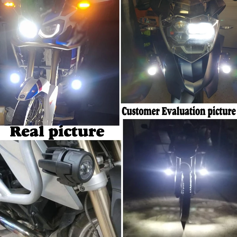 R1200GS 40W Motorcycle LED Fog Lights Auxiliary Assembliy For BMW R1200GS F850GS F750GS F 850GS 750GS 1250GS GS LC Adventure