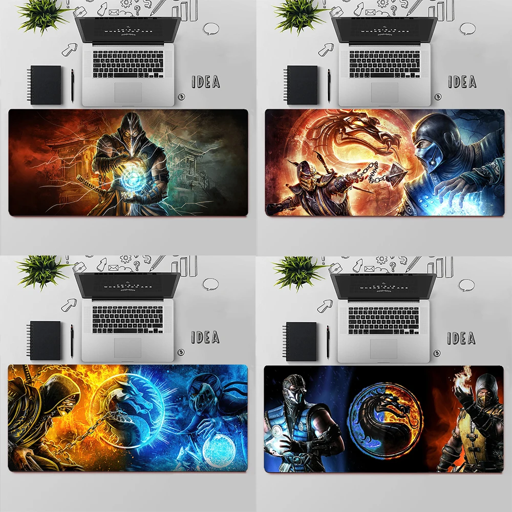 Gaming Mouse Pad Large Mouse Pad PC Gamer Computer Mouse Mat Big Mousepad Mortal Kombat XXL Carpet Keyboard Desk Mat Mause Pad