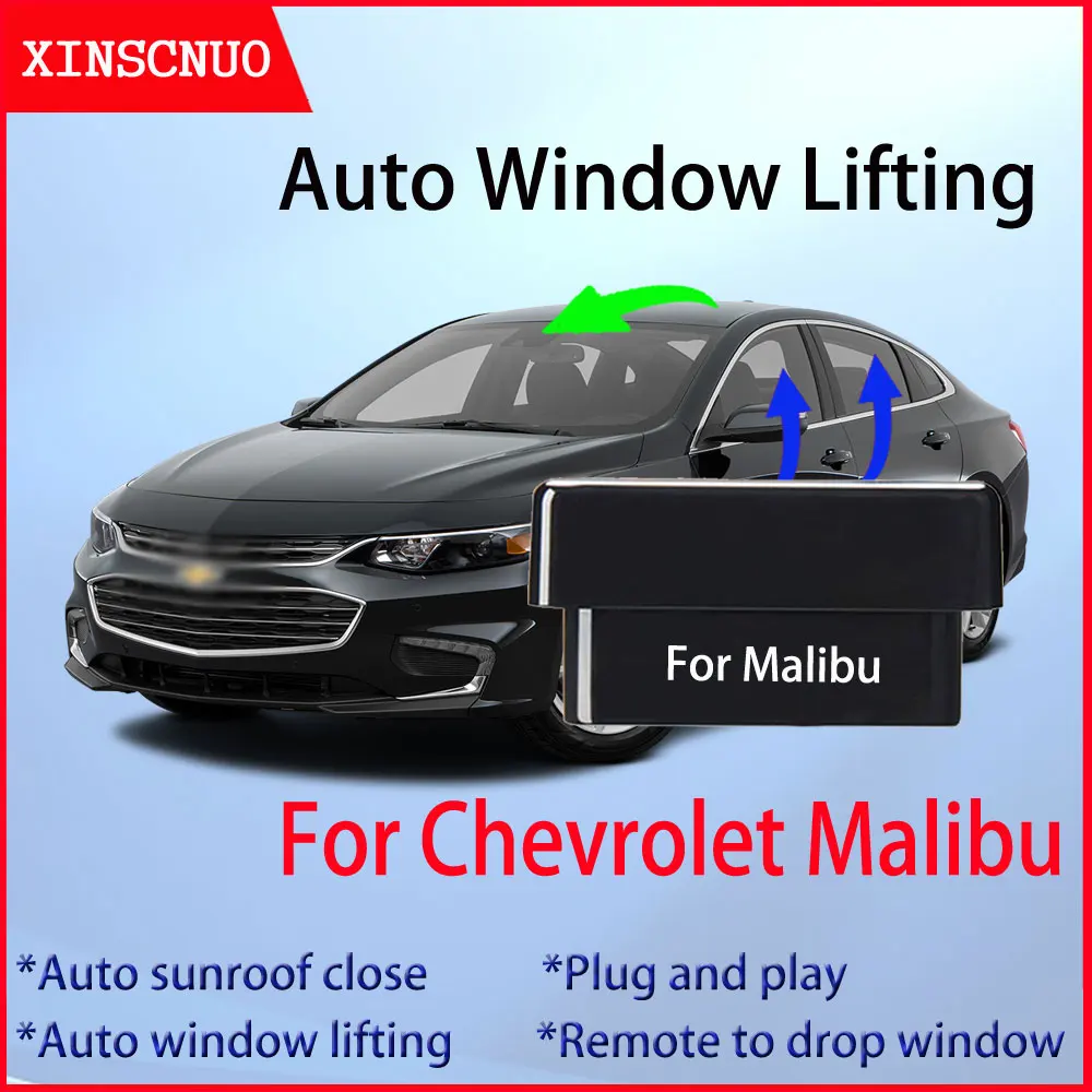 

Автоматический доводчик окон для Chevrolet Malibu 2009-2016, стекло, автомобильный аксессуар, пульт дистанционного управления, OBD, автоматическое открывание люка на крыше, plug and play