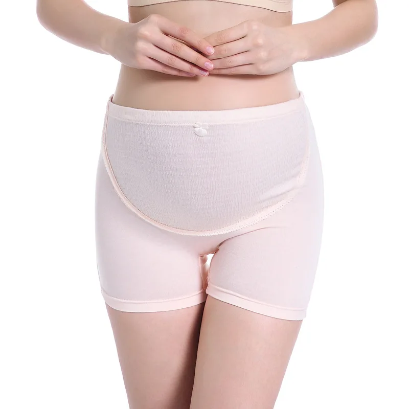 

New elastic stomach lift boxer briefs high waist large size adjustable comfort soft pregnant women underwear safety pants