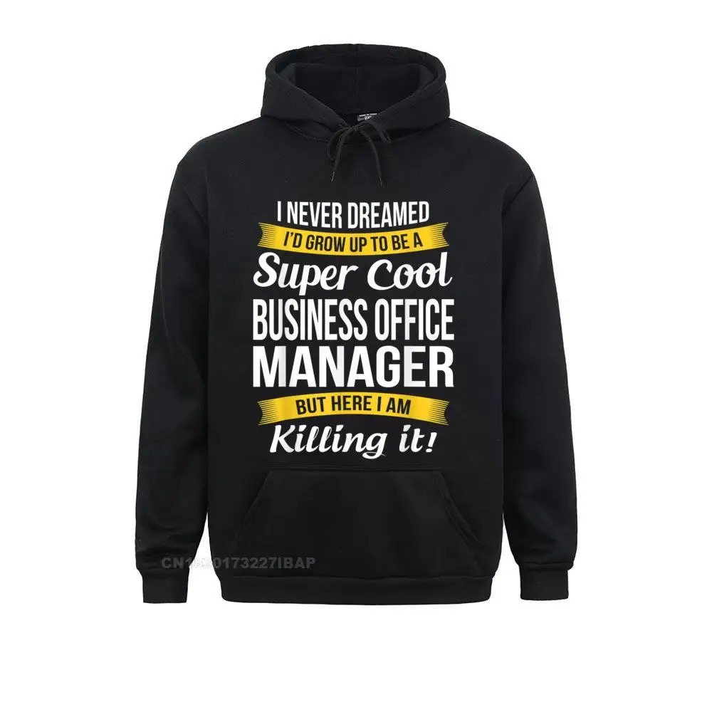 Super Cool Business Office Manager Hoodie Funny Gift Summer Hoodies for Male Lovers Day Sweatshirts Printing Sportswears Classic