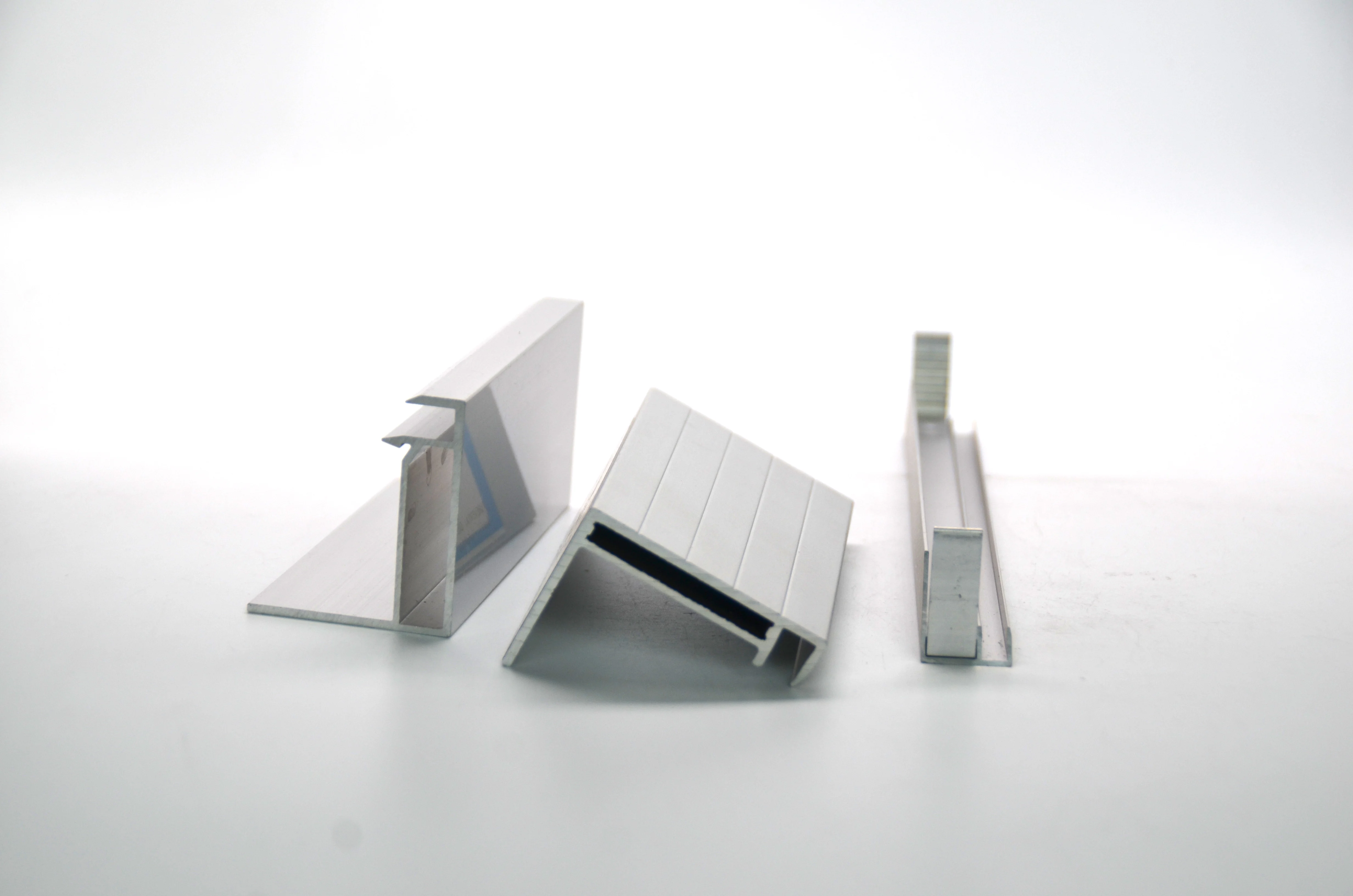 Panel Solar anodizado OEM, montaje de techo, rieles de aluminio para sistema solar