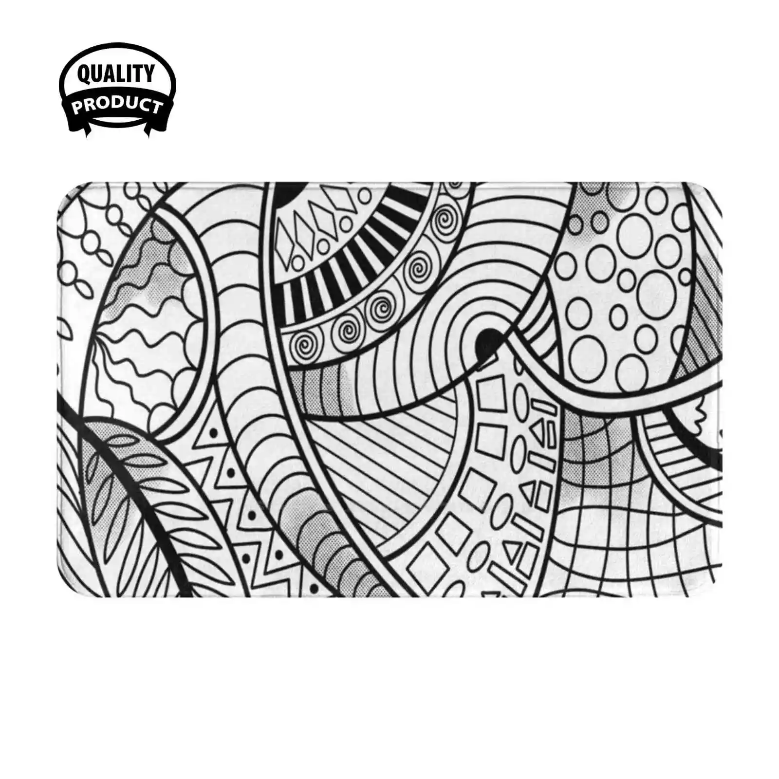 Colour Your Own Doodle Soft Cushion Home Carpet Door Mat Car Rug Colour Your Own Kids Colouring Color Your Own Kids Coloring