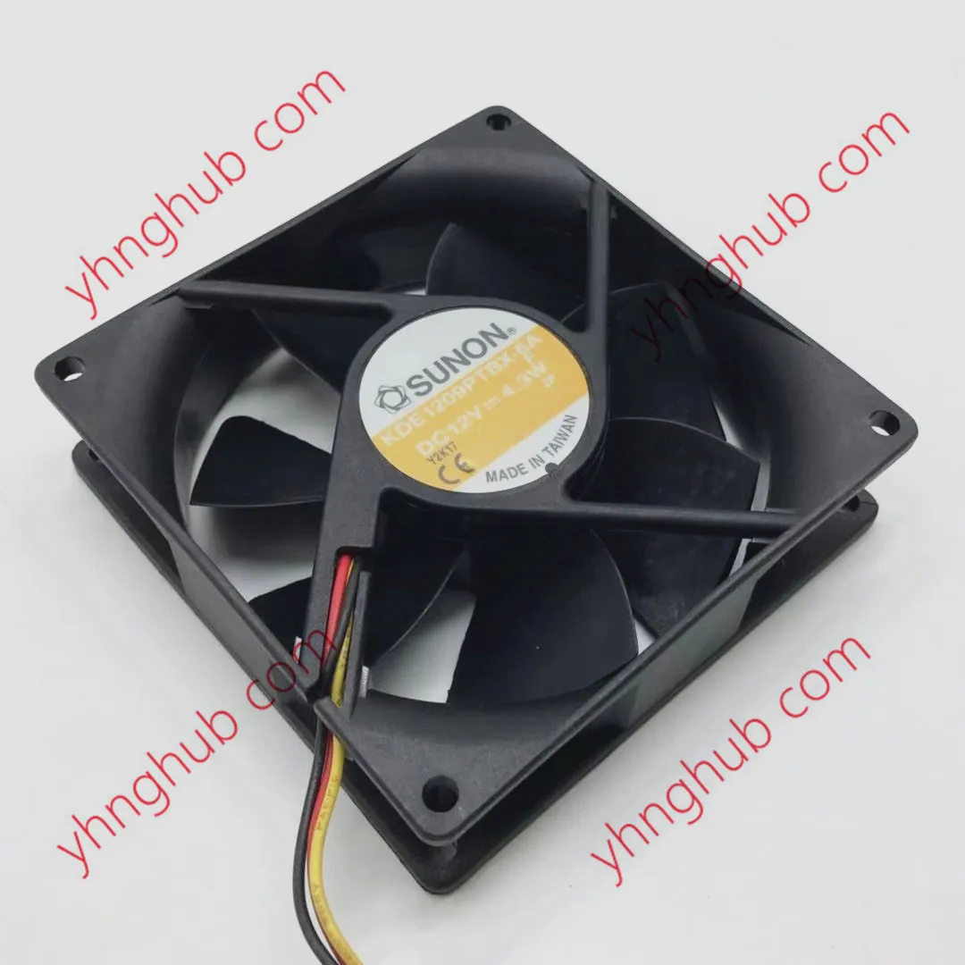 

SUNON KDE1209PTBX-6A DC 12V 4.3W 90x90x25mm Server Cooling Fan