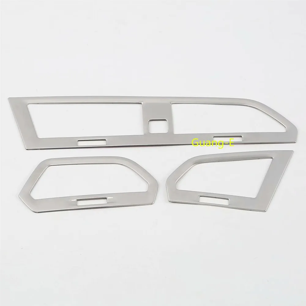 Car Trim Front Stick Part Middle Air Conditioning Outlet Frame Lamp For Volkswagen VW Tiguan L MK2 2016 2017 2018 2019 2020 2021