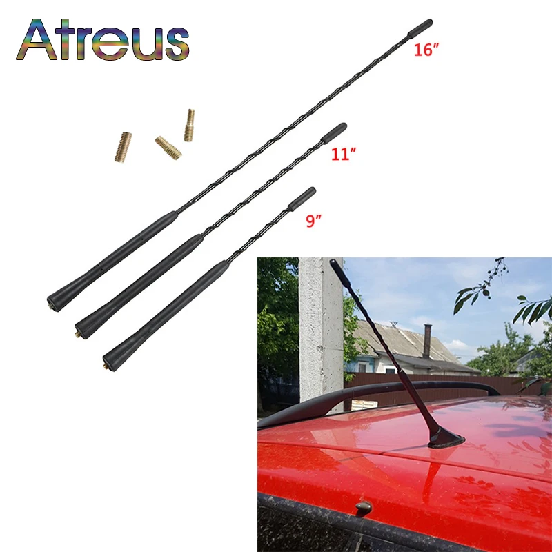 Car Roof Whip Stereo Radio FM/AM Signal Amplified Antenna For Toyota Corolla Prius Yaris Mazda 6 3 5 2 MX-5 BMW E46  Z4 Z3 M3