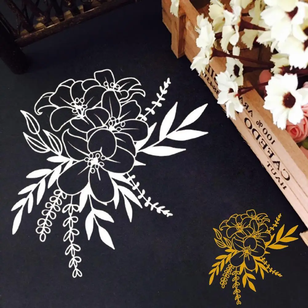 花の形をした金属製のカッティングダイ,スクラップブッキング,手工芸品,パンチングツール,11x10.2cm
