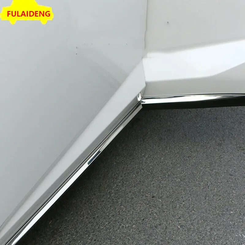 Fits For Lexus NX NX200t 300 300h 2015-2021 Stainless Steel Body Side Door Molding Trim Moulding Car Accessories 6PCS