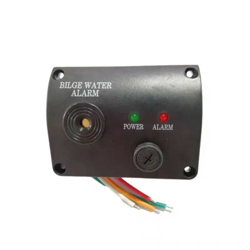 Marine Boat Bilge Alarm And Pump Panel Switch Plate ABS  Automatic 12V