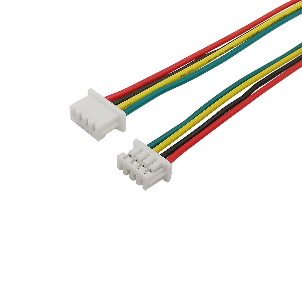 Mini JST Pitch 1.25mm 4 Pin Female to Female Sockets JST 4P Plug Wire Cable Connectors 10cm 15cm 20cm 30cm 28AWG
