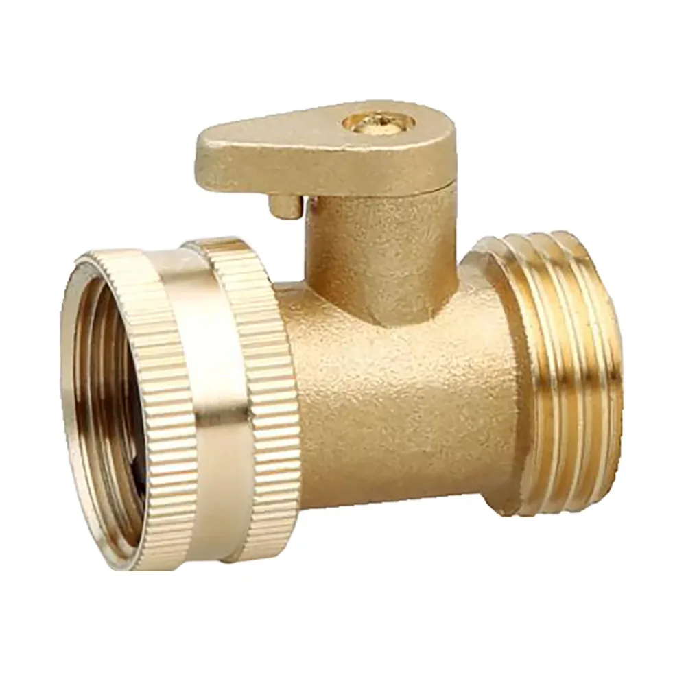 

3/4 " Brass With Switch Threaded Connection To Garden Faucet Sprayer Garden Irrigation Adapter GardenWater Connection fitting