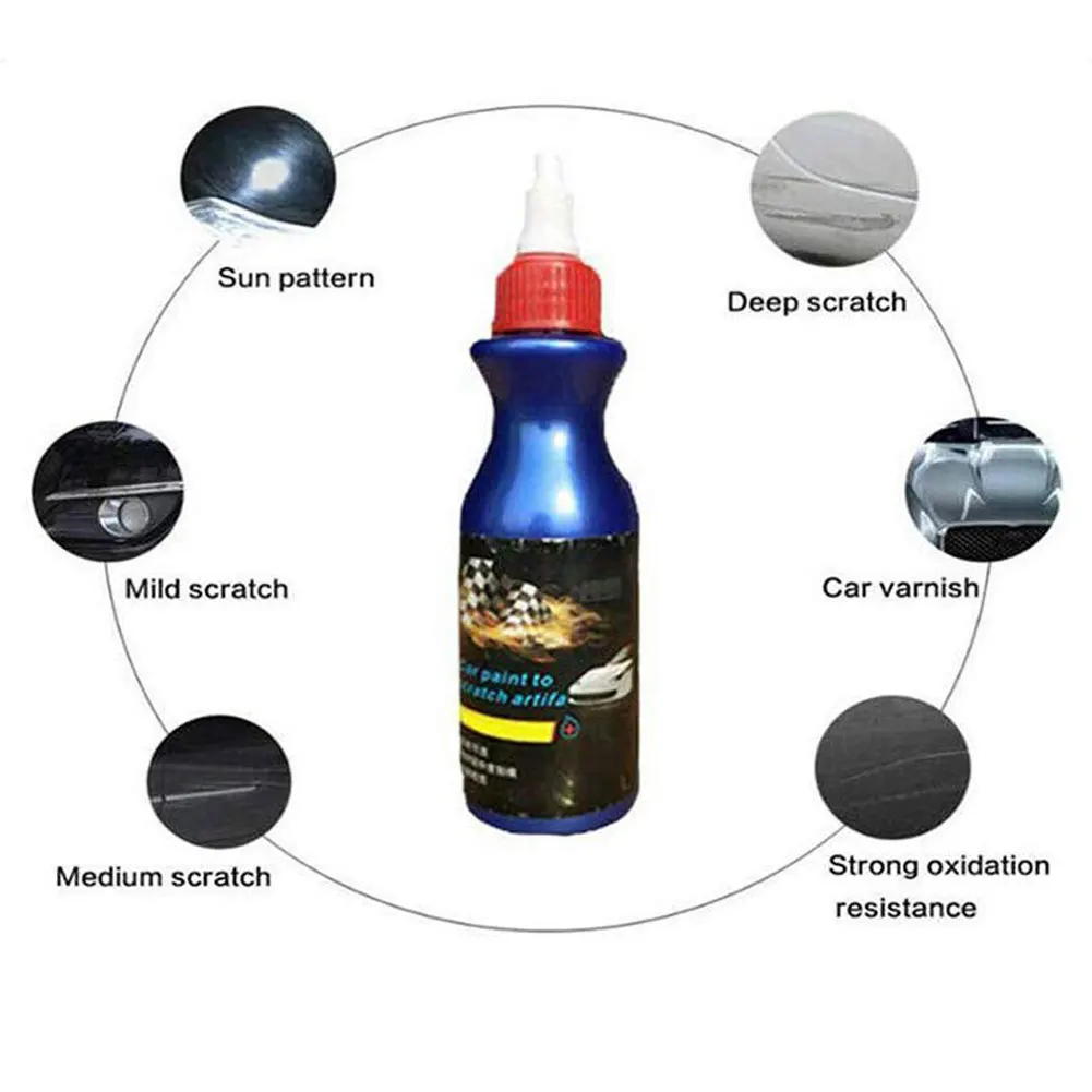 100g Car Vehicle Paint Care Scratch Remover Restorer Repair Agent with Towel Tool Maintenance Care Paint Polishes Car Exterior