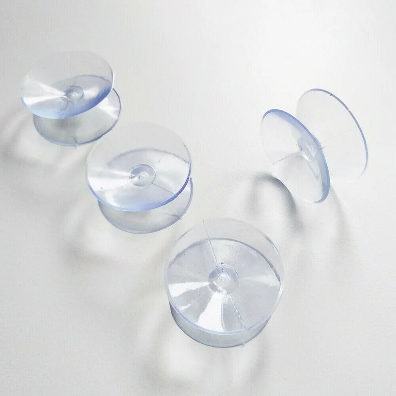 5Pcs Pvc Double Sided Suction Cup - Sucker Pads for Glass, Plastic Suction Cup Plastic Small Suction Cup Without Trace 20/30mm