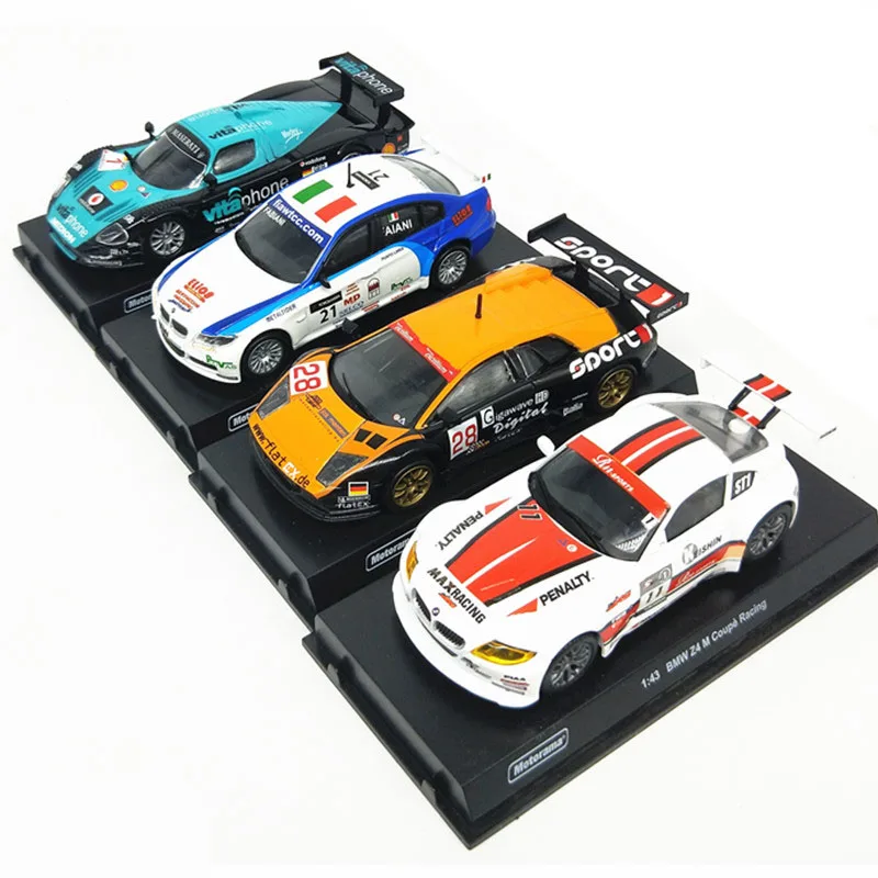 Diecast 1:43 Vehicles BMW Z4M BMW 320 SI Lamborghini FIA GT Alloy Model Car Collection Ornaments Decorate Child Gift