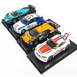 Diecast 1:43 Vehicles BMW Z4M BMW 320 SI Lamborghini FIA GT Alloy Model Car Collection Ornaments Decorate Child Gift