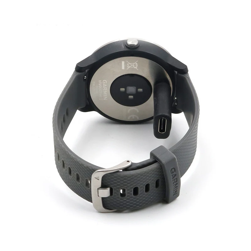 C 타입 USB 케이블 충전기 어댑터, Garmin Fenix 5/5s/5X Plus Instinct 6/6S/6X Pro Venu SQ Vivoactive 4/4s/3 945 935 645 245 45 용