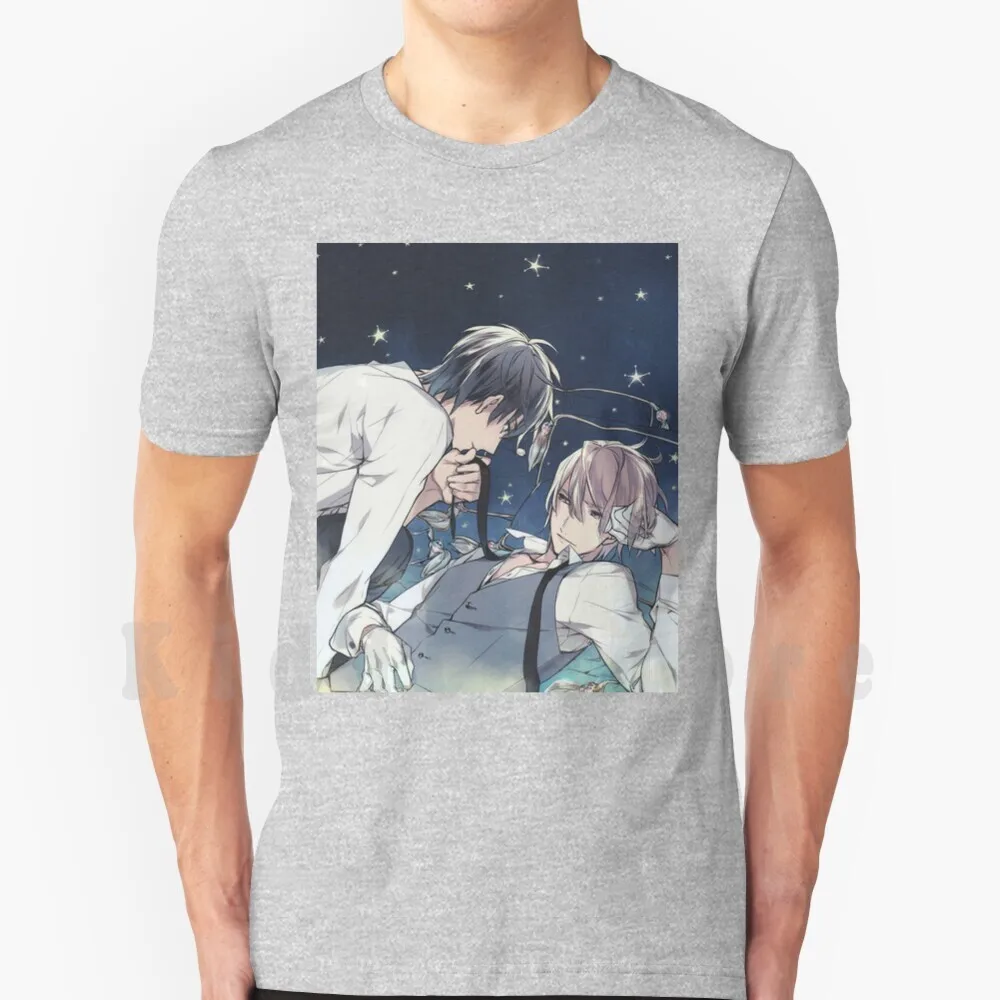 Ten Count-Starry Lovers T Shirt Men Cotton Cotton S-6xl Shirotani Kurose Ten Count Tencount Anime Manga Yaoi Bl Bishounen