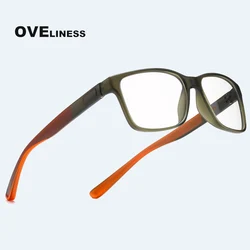 Fashion tr90 men's eyeglasses eye glasses frame men Optical Myopia Prescription Clear glasses male Full Spectacles eyewear frame