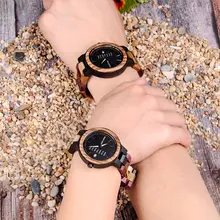 Wooden Quartz Couple Watch Wholesale #6