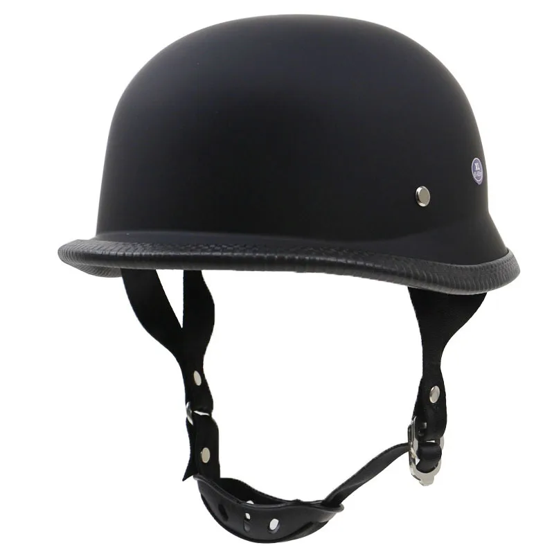 DOT Approved Retro German Scooter Helmet Men Motorcycle Helmet Half Face Vintage Head Safety Gear Moto Motorbike Helmet