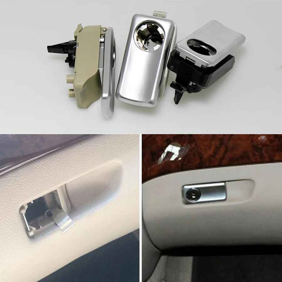 For Mercedes Benz ML GL GLE Class W166 W292 GLE400 Glove Compartment Box Lid Switch Grip Lock Hole Replacement Auto Accessories