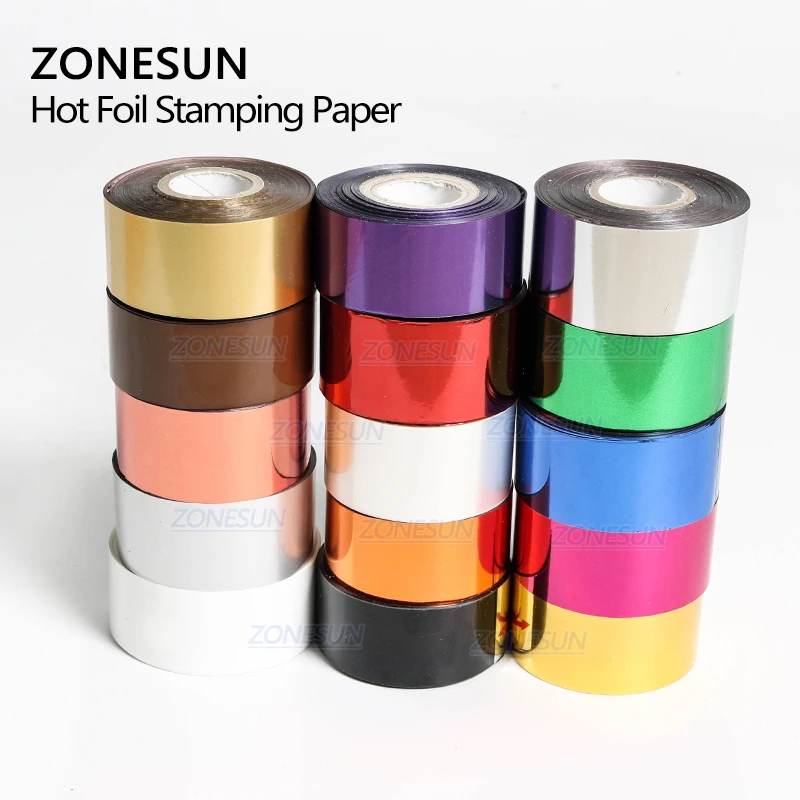 ZONESUN 3cm Hot foil stamping Faux Leather Fabric PU Glitter Decorative Artificial Metal Leather sewing Material Leather Skin