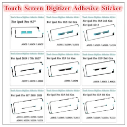 1 szt. ekran dotykowy Digitizer Adhesive Glue Sticker Tape Zamiennik do iPada Pro 9.7 10.5 12.9 11 10.2 Inch 1. 2. 3. 4. generacji