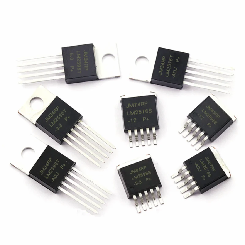 10PCS LM2596T-3.3 LM2596T-5.0 LM2596T-12 LM2596T-ADJ TO-220-5 LM2596S-3.3 LM2596S-5.0 LM2596S-12 LM2576SX-ADJ TO-263-5