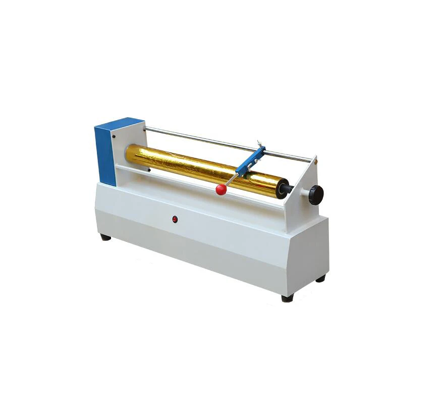 220V Pemotong Kertas Foil Panas Listrik Mesin Pemotong Kertas Foil Listrik, Mesin Pemotong Gulungan Kertas Foil Panas