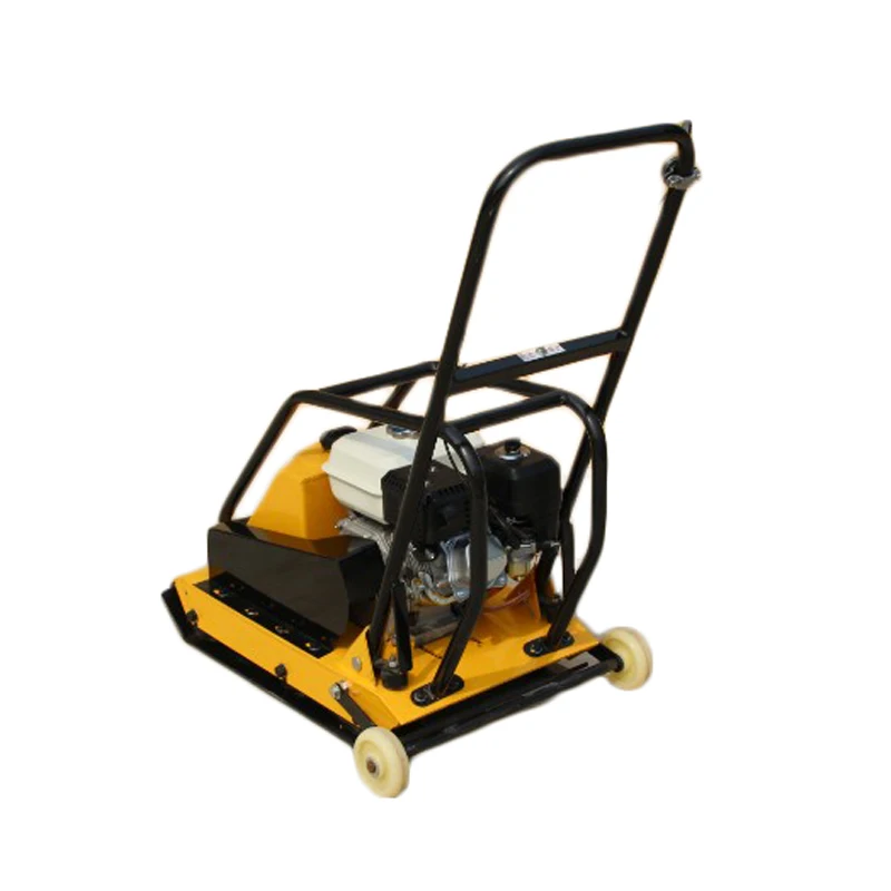 

1PC Flat Tamping Vibration Push type Tamping Machine Small Asphalt Road Filling Flat Tamping Machine