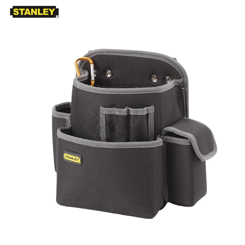 Stanley 1-piece professional multifunctional tool bags work organizer pouch waist tool holder electrician bag with hook