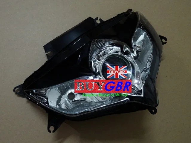 Buygbr For Suzuki GSXR600/750 K8 2008 2009 2010 08 09 10 Headlight Lamp Assembly GSXR600/750 K8 2008-2010 09