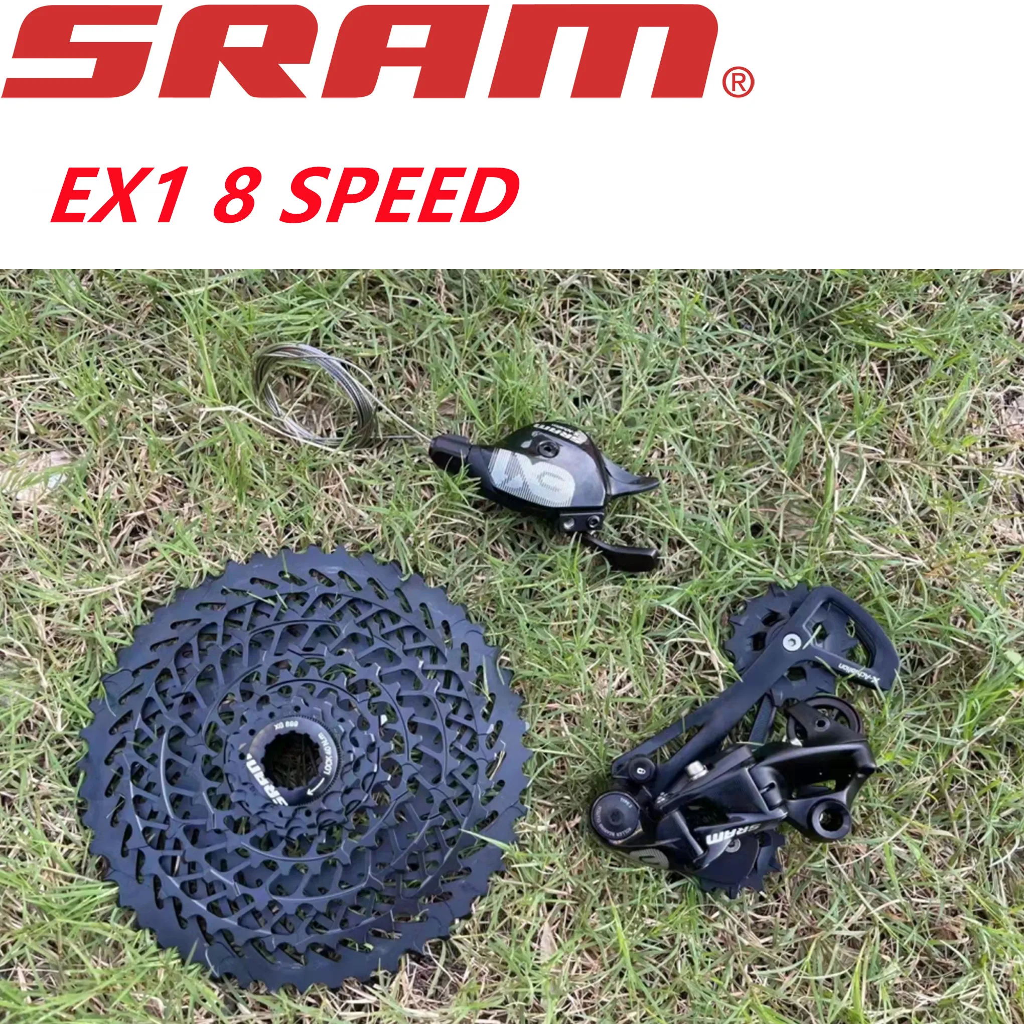 SRAM EX1 Electric Bicycle Shift Kit, 8-speed Finger Dial,  SX GX NX X01 XX1 M8100 9100 Rear Dial XG899 Flywheel sensah