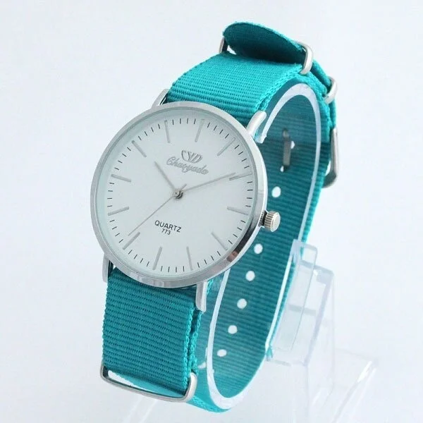 

10pcs Men Boy Ladies 20MM Nylon Watch Band Strap Fashion Quartz Watch