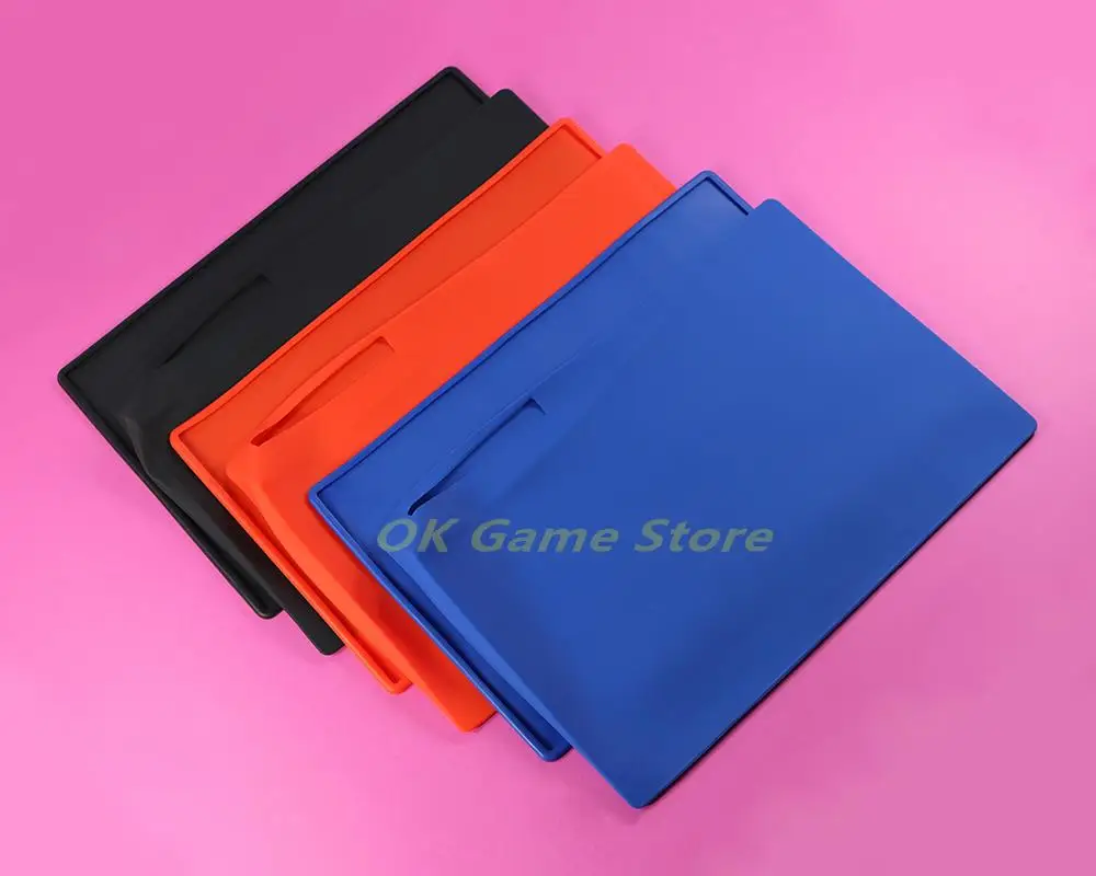 3pcs Protector Skin for PS5 Console Silicone Case Dustproof Anti-Scratch Protector Case for Playstation 5 Optical Driver Version