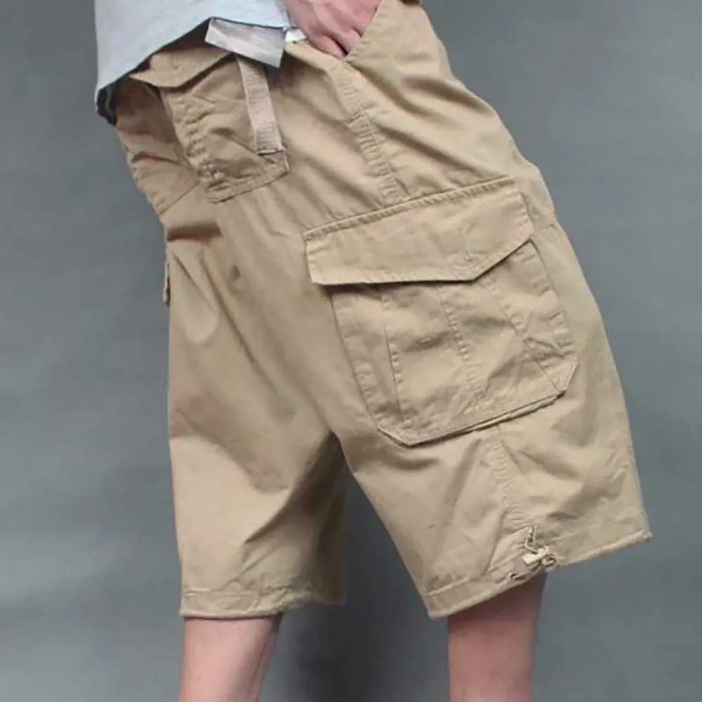 Plus Size 8XL Cargo Shorts for Men Summer Casual Cotton Loose Baggy Board Shorts Hip Hop Shorts Man Clothing