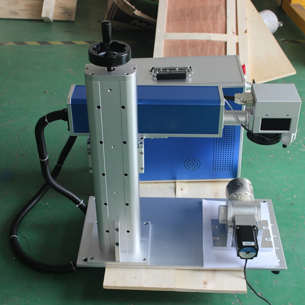 50W Split Fiber Laser Marking Machine Metal Marking Machine Laser Engraver Machine Stainless Steel