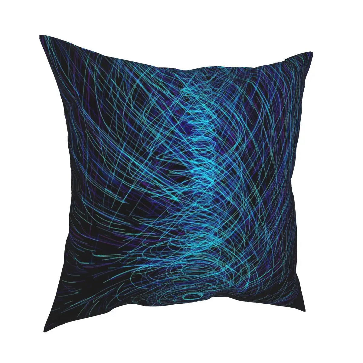 Sparks Electric Square Pillowcase Polyester Printed Zipper Decor Pillow Case Room Cushion Cover Wholesale 18